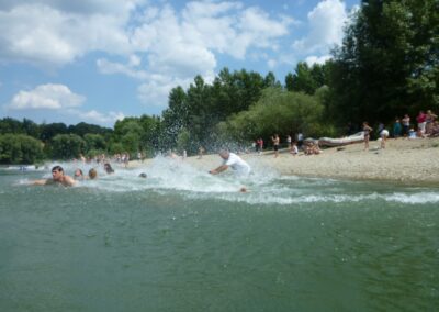 Big Jump Mura-Drava confluence 2013