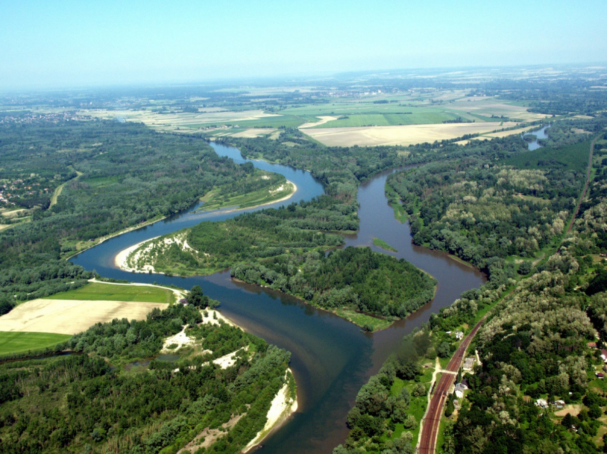 Confluence of Mura and Drava Rivers in the core zone of the future TBR MDD (HR, HU)