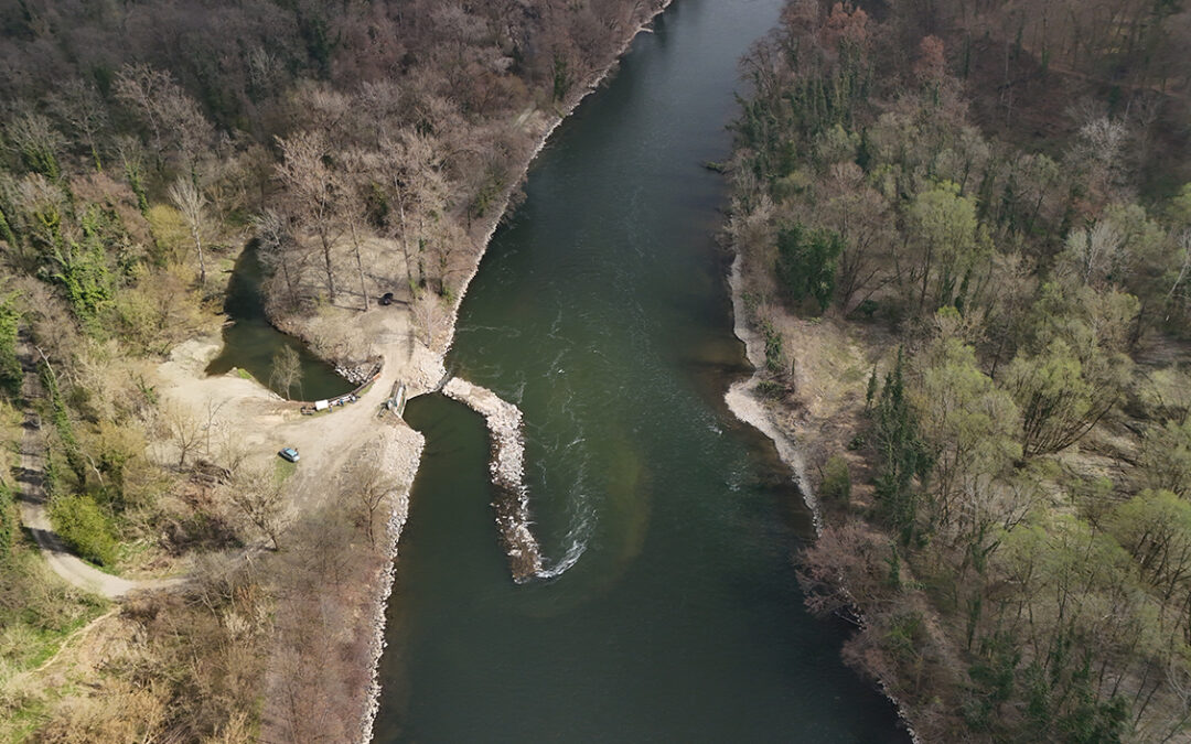 From Slovenia to Austria: first Austrian restoration measure completed at the Mühlbach along the Border Mura